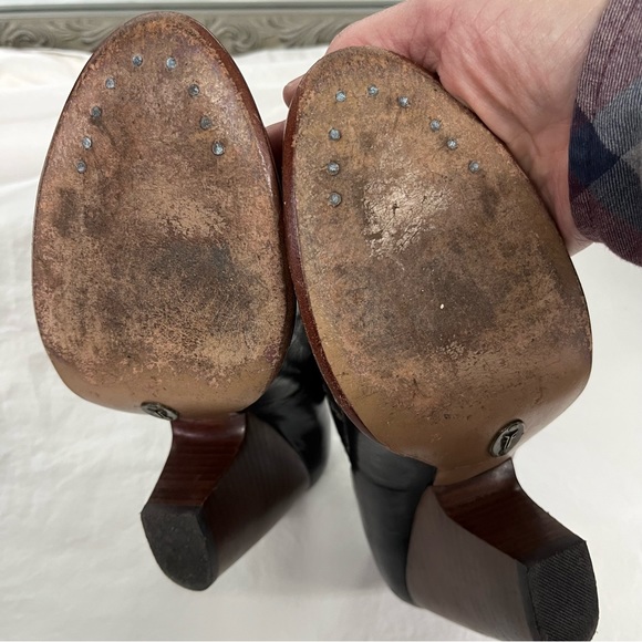 💢SOLD💢 Frye Andrea Mary Jane in Black Size 7.5 - Picture 10 of 14